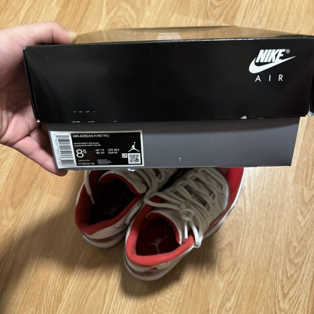 Jordan 11 Retro High Cherry-With Box-Lightly Worn - Picture 5 of 7